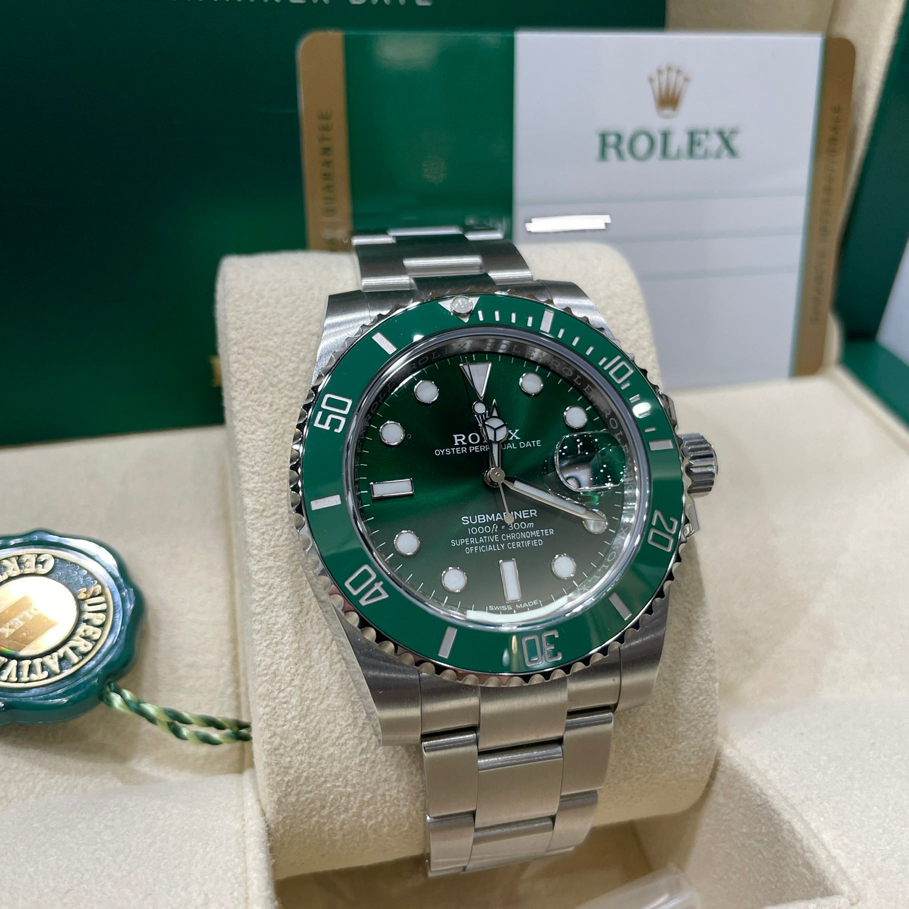 Harga rolex submariner on sale hulk