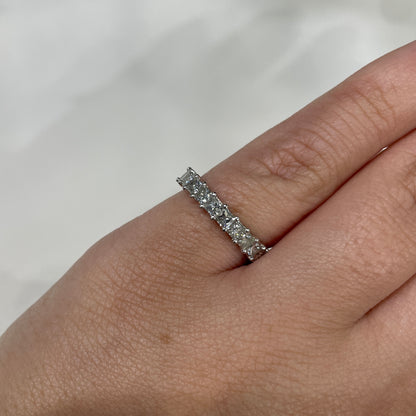 Princess Cut Diamond Eternity Ring