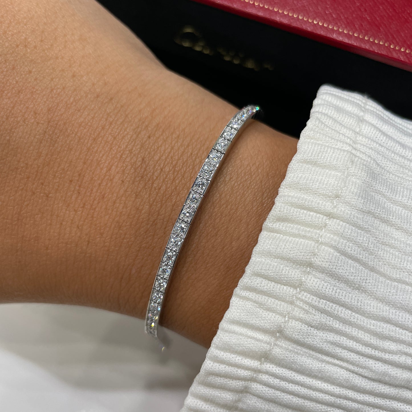 Cartier Lanieres Tennis Bracelet