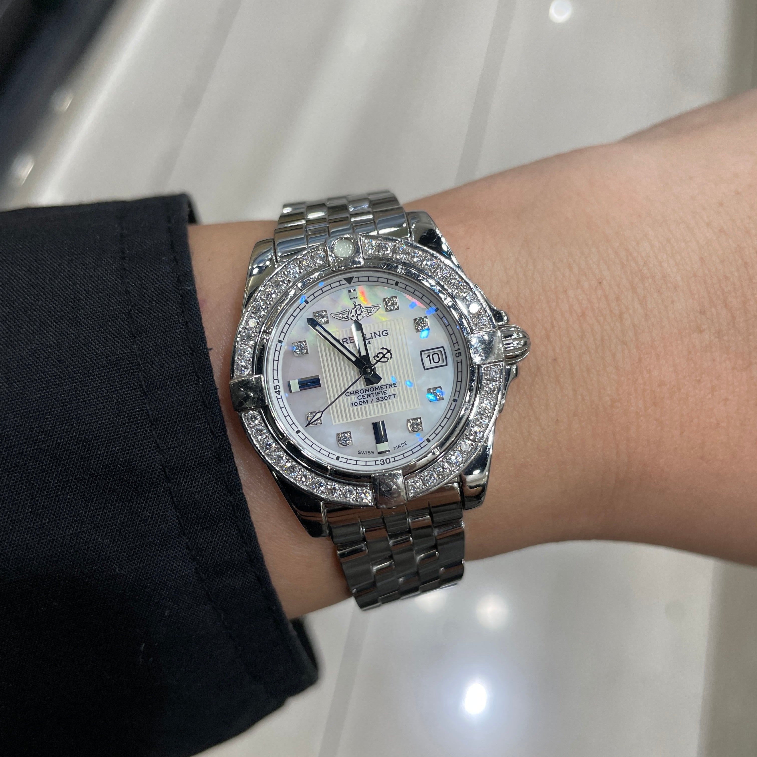 Breitling galactic clearance 32 diamond