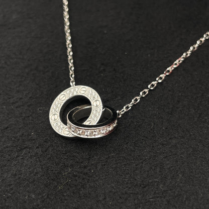 Love Pendant Pave