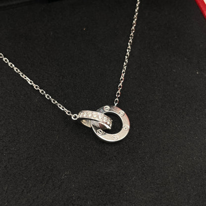Love Pendant Pave