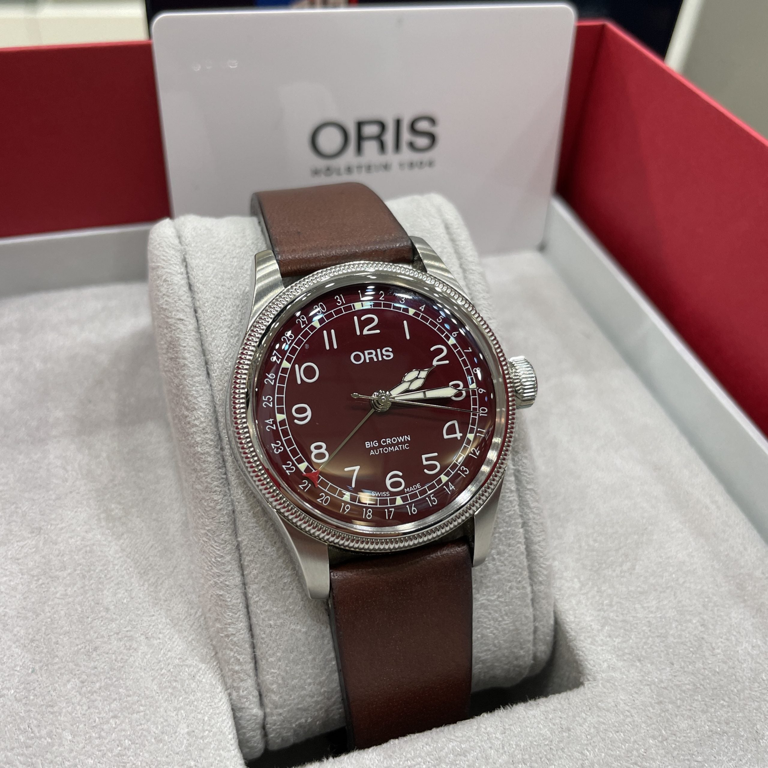 Oris big crown online pointer day